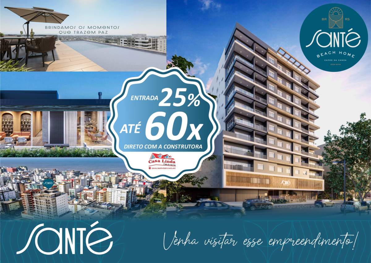 SANTÉ BEACH HOME em Capão da Canao | Ref.: 1443