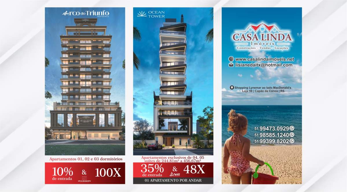 VERÃO 2026 em Capão da Canoa | Ref.: 1518